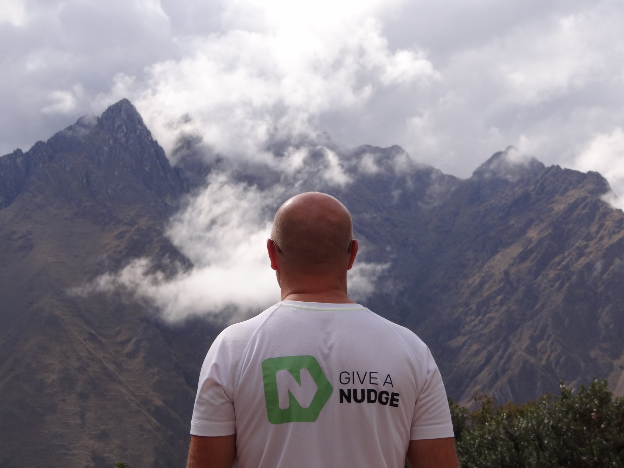 Give a Nudge in the mountains of Peru